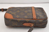Authentic Louis Vuitton Monogram Danube Shoulder Cross Body Bag M45266 LV 6750J