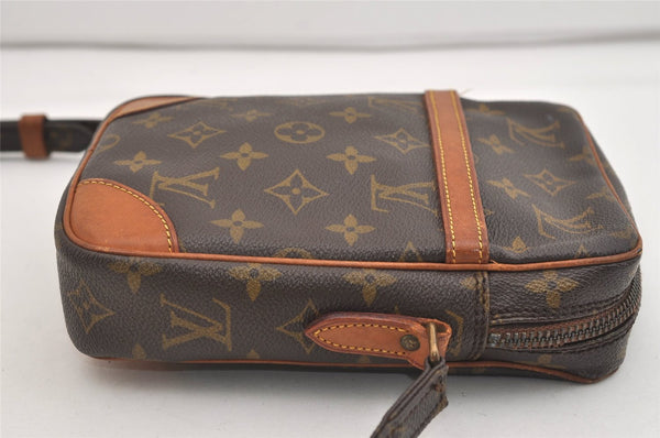 Authentic Louis Vuitton Monogram Danube Shoulder Cross Body Bag M45266 LV 6750J