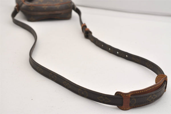 Authentic Louis Vuitton Monogram Danube Shoulder Cross Body Bag M45266 LV 6750J