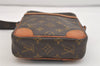 Authentic Louis Vuitton Monogram Danube Shoulder Cross Body Bag M45266 LV 6750J