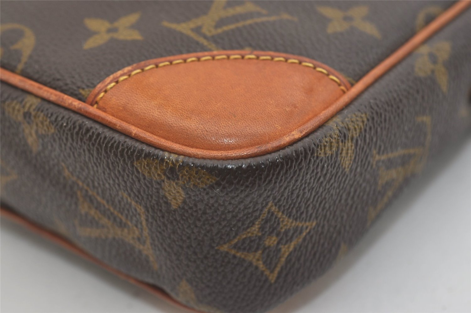 Authentic Louis Vuitton Monogram Danube Shoulder Cross Body Bag M45266 LV 6750J
