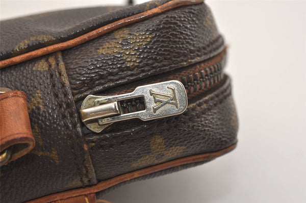 Authentic Louis Vuitton Monogram Danube Shoulder Cross Body Bag M45266 LV 6750J