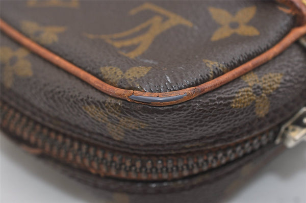 Authentic Louis Vuitton Monogram Danube Shoulder Cross Body Bag M45266 LV 6750J