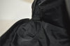 Authentic CHANEL New Travel Line Hand Boston Bag Purse Nylon Leather Black 6751J