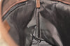 Authentic GUCCI Vintage Shoulder Tote Bag GG Canvas Leather 34339 Brown 6751K