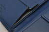 Authentic Louis Vuitton Epi Portefeuille Marco Wallet Purse Blue M60613 LV 6752I