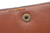 Authentic Louis Vuitton Monogram M61652 Porte Monnaie Billet Carte Credit 6754I