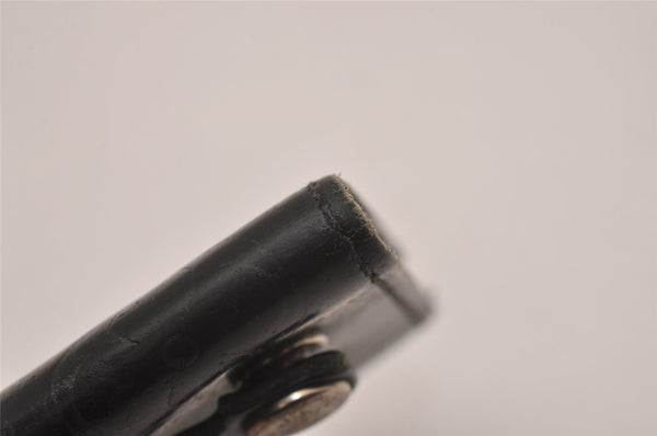 Authentic Louis Vuitton Monogram Mat Clochette GM Key Case Gray M65130 LV 6755I