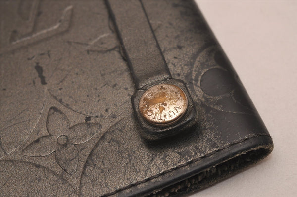 Authentic Louis Vuitton Monogram Mat Clochette GM Key Case Gray M65130 LV 6755I