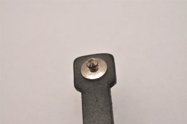 Authentic Louis Vuitton Monogram Mat Clochette GM Key Case Gray M65130 LV 6755I