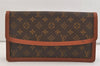 Authentic Louis Vuitton Monogram Pochette Dame GM M51810 Clutch Hand Bag 6757J