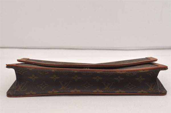 Authentic Louis Vuitton Monogram Pochette Dame GM M51810 Clutch Hand Bag 6757J