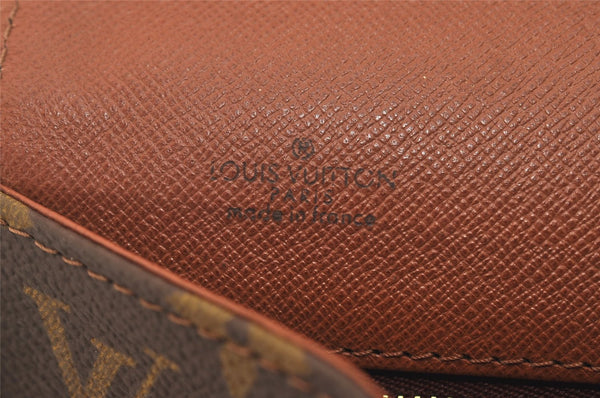 Authentic Louis Vuitton Monogram Pochette Dame GM M51810 Clutch Hand Bag 6757J