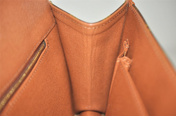 Authentic Louis Vuitton Monogram Pochette Dame GM M51810 Clutch Hand Bag 6757J