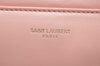 Authentic SAINT LAURENT Baby Duffle 2Way Hand Bag Leather 330958 Pink 6759F