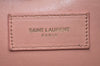 Authentic SAINT LAURENT Baby Duffle 2Way Hand Bag Leather 330958 Pink 6759F