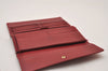 Auth Louis Vuitton Vernis Portefeuille International Wallet Red M93531 LV 6760I