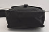 Authentic PRADA Nylon Tessuto Saffiano Leather Shoulder Cross Bag Black 6761J