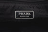 Authentic PRADA Nylon Tessuto Saffiano Leather Shoulder Cross Bag Black 6761J