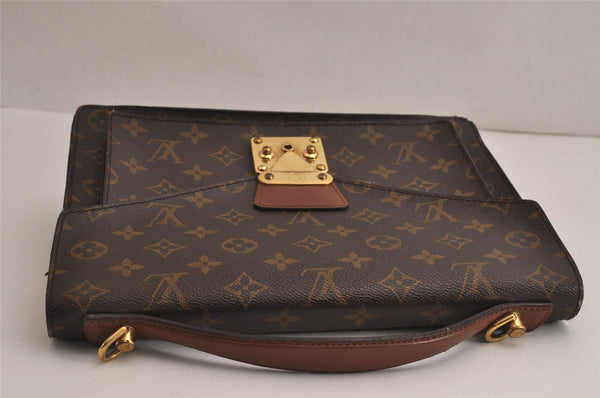 Authentic Louis Vuitton Monogram Monceau 2Way Shoulder Hand Bag M51185 LV  6763J