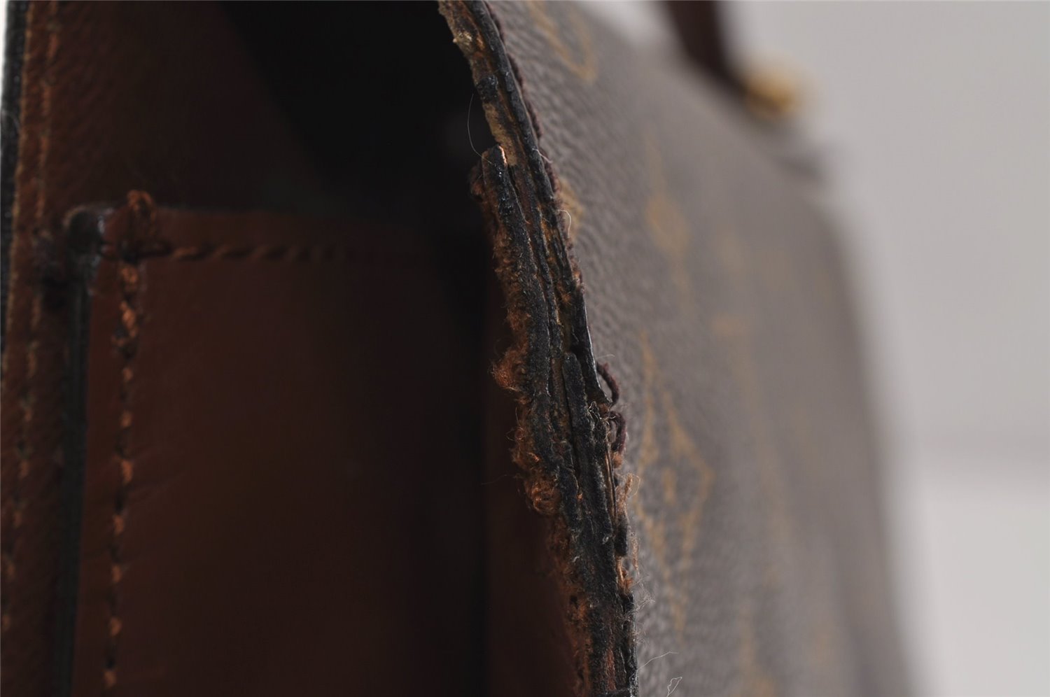 Authentic Louis Vuitton Monogram Monceau 2Way Shoulder Hand Bag M51185 LV  6763J