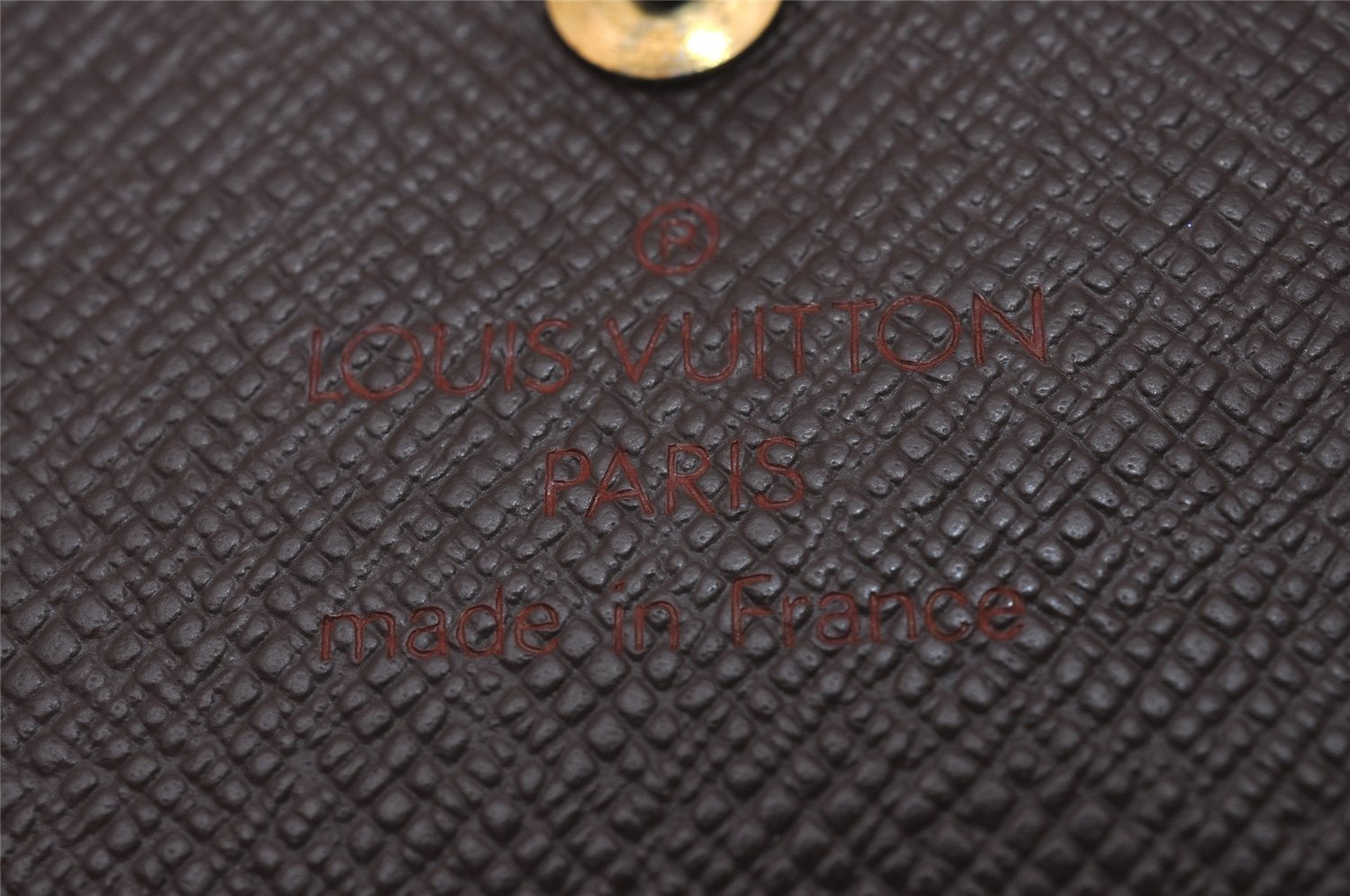 Auth Louis Vuitton Damier Porte Monnaie Billet Carte Credit N61652 Wallet 6766I