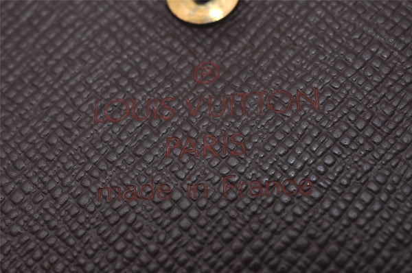 Auth Louis Vuitton Damier Porte Monnaie Billet Carte Credit N61652 Wallet 6766I