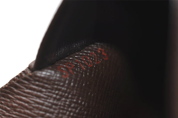 Auth Louis Vuitton Damier Porte Monnaie Billet Carte Credit N61652 Wallet 6766I