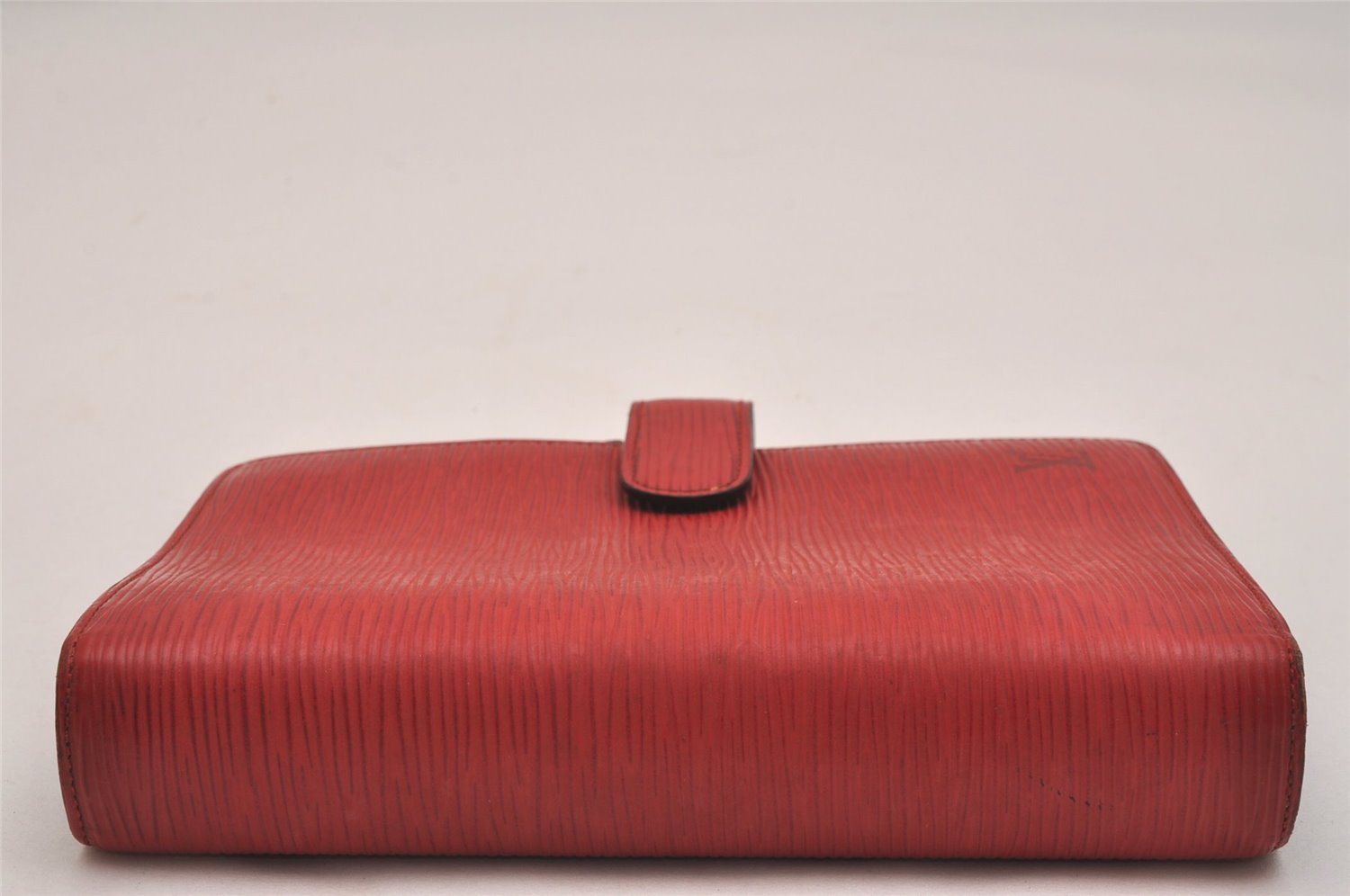 Authentic Louis Vuitton Epi Agenda MM Notebook Cover Red R20047 LV 6766J