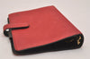 Authentic Louis Vuitton Epi Agenda MM Notebook Cover Red R20047 LV 6766J