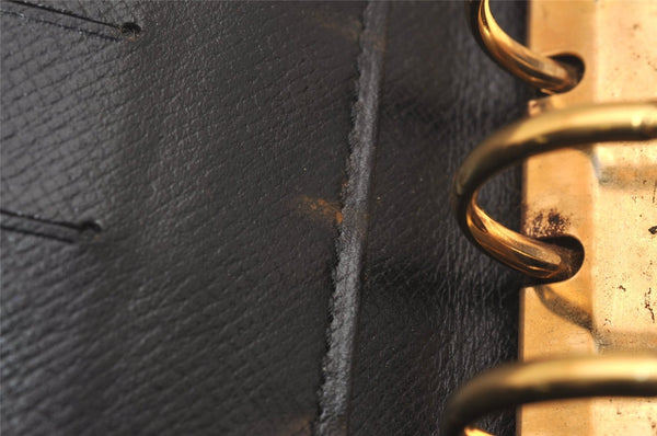 Authentic Louis Vuitton Epi Agenda MM Notebook Cover Red R20047 LV 6766J