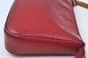 Authentic Louis Vuitton Vernis Pochette Accessoires Pouch Red M91577 LV 6767I