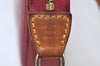 Authentic Louis Vuitton Vernis Pochette Accessoires Pouch Red M91577 LV 6767I