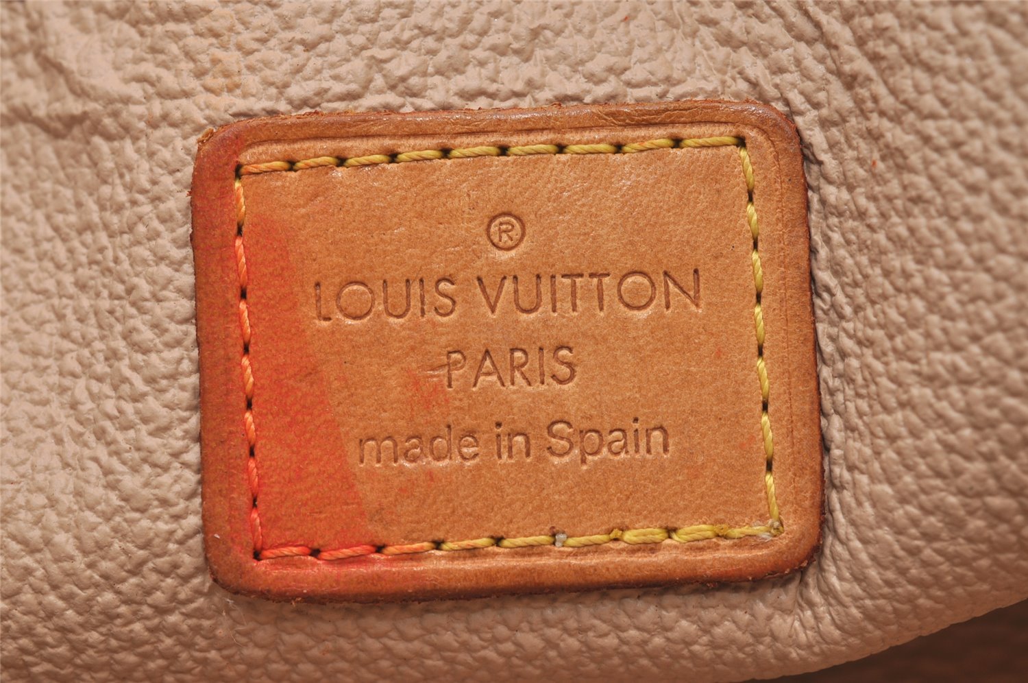 Authentic Louis Vuitton Monogram Pochette Cosmetic Pouch M47515 LV 6768I