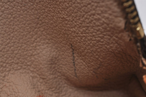 Authentic Louis Vuitton Monogram Pochette Cosmetic Pouch M47515 LV 6768I