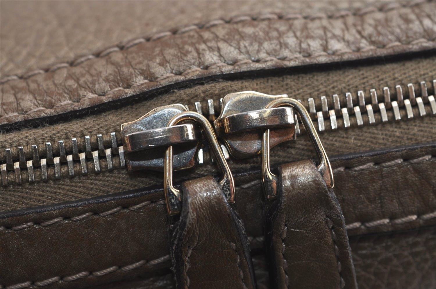 Authentic GUCCI Bamboo Bella Tassel 2Way Hand Bag Leather 282300 Gold 6768J