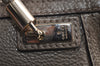 Authentic GUCCI Bamboo Bella Tassel 2Way Hand Bag Leather 282300 Gold 6768J