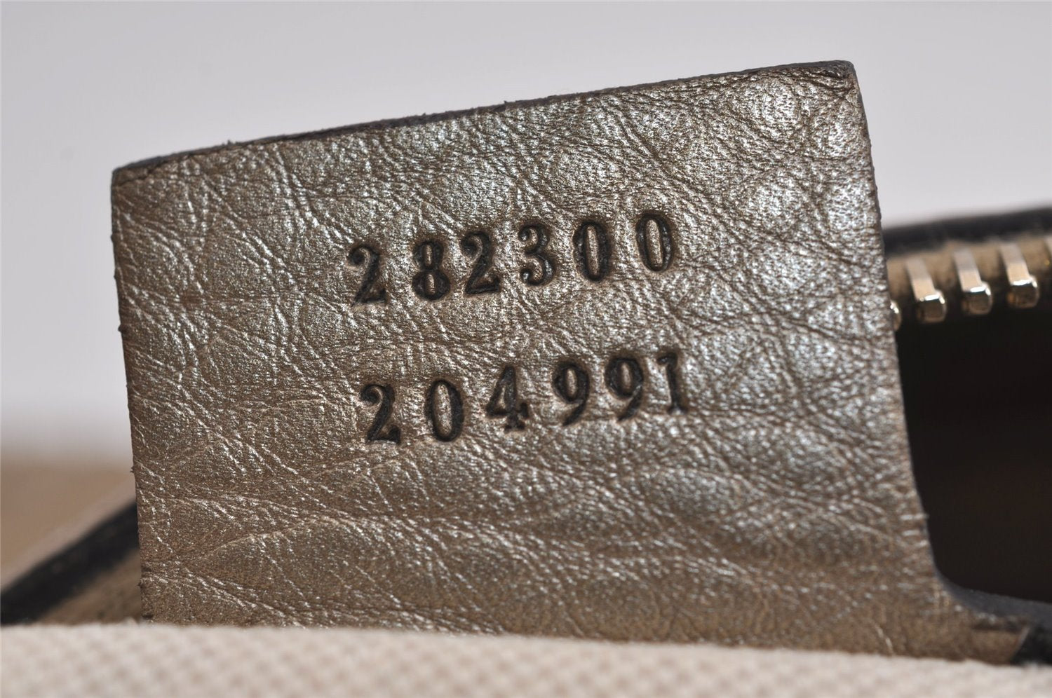 Authentic GUCCI Bamboo Bella Tassel 2Way Hand Bag Leather 282300 Gold 6768J