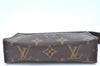 Authentic Louis Vuitton Monogram Poche Toilette 15 M47546 Cosmetics Pouch 6769I