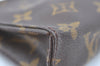Authentic Louis Vuitton Monogram Poche Toilette 15 M47546 Cosmetics Pouch 6769I