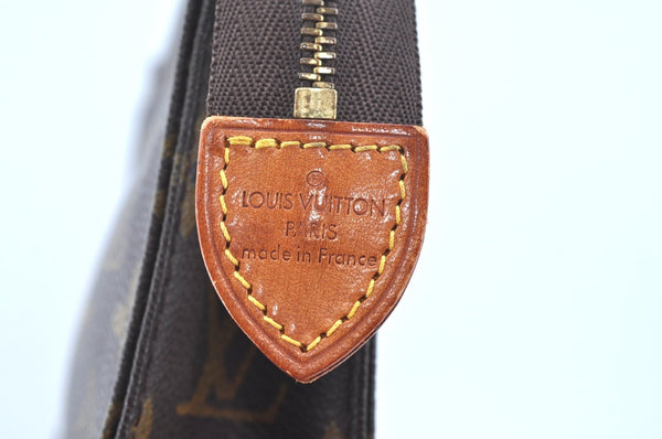 Authentic Louis Vuitton Monogram Poche Toilette 15 M47546 Cosmetics Pouch 6769I