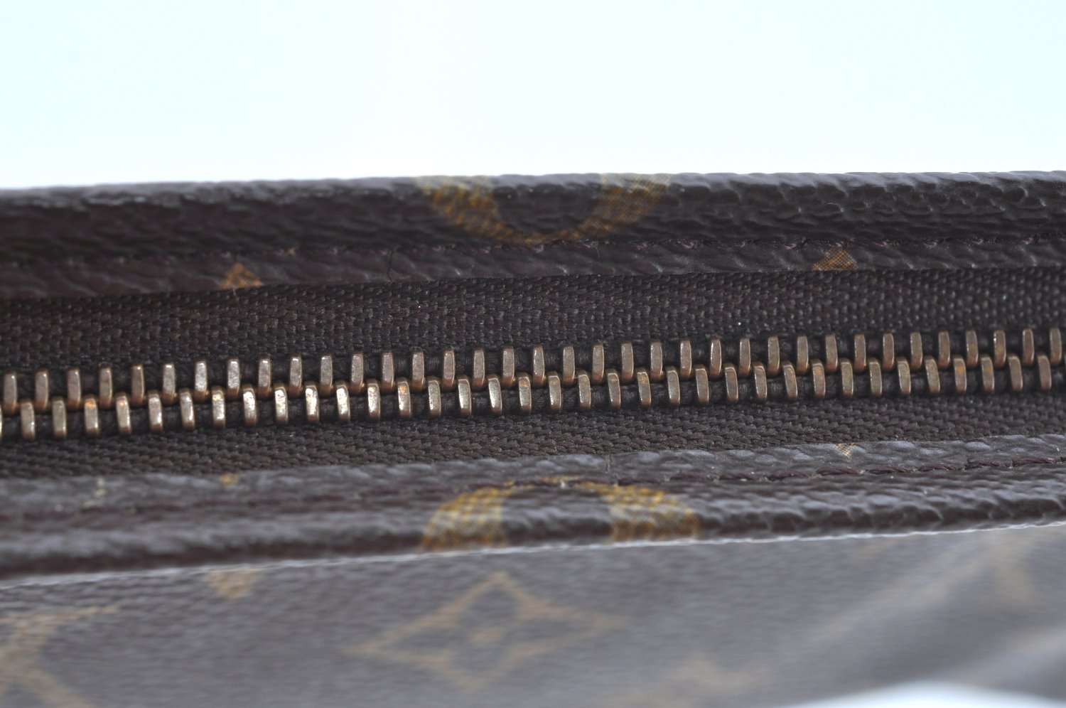 Authentic Louis Vuitton Monogram Poche Toilette 15 M47546 Cosmetics Pouch 6769I