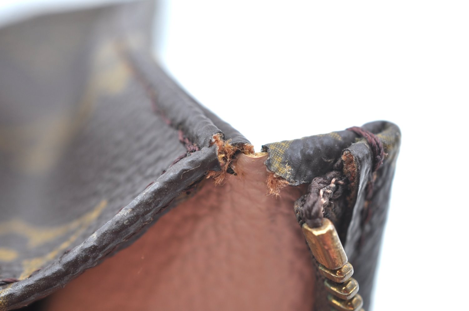 Authentic Louis Vuitton Monogram Poche Toilette 15 M47546 Cosmetics Pouch 6769I