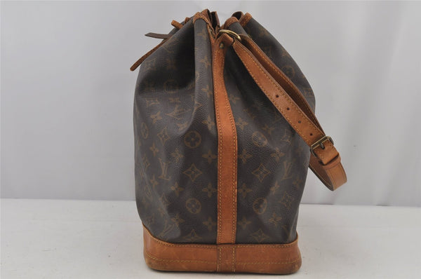 Authentic Louis Vuitton Monogram Noe Shoulder Drawstring Bag M42224 LV 6769J