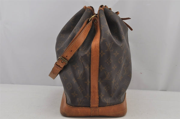 Authentic Louis Vuitton Monogram Noe Shoulder Drawstring Bag M42224 LV 6769J