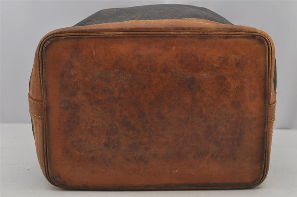 Authentic Louis Vuitton Monogram Noe Shoulder Drawstring Bag M42224 LV 6769J