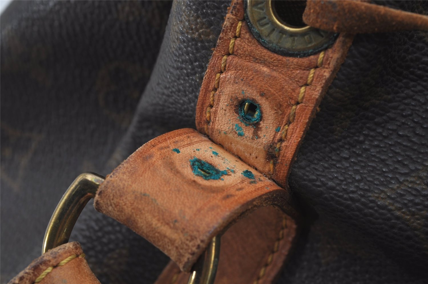 Authentic Louis Vuitton Monogram Noe Shoulder Drawstring Bag M42224 LV 6769J