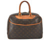 Authentic Louis Vuitton Monogram Deauville Hand Bag M47270 LV 6769K