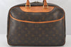 Authentic Louis Vuitton Monogram Deauville Hand Bag M47270 LV 6769K