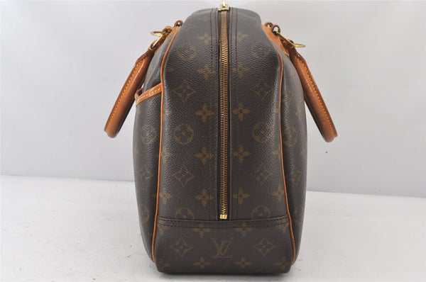 Authentic Louis Vuitton Monogram Deauville Hand Bag M47270 LV 6769K